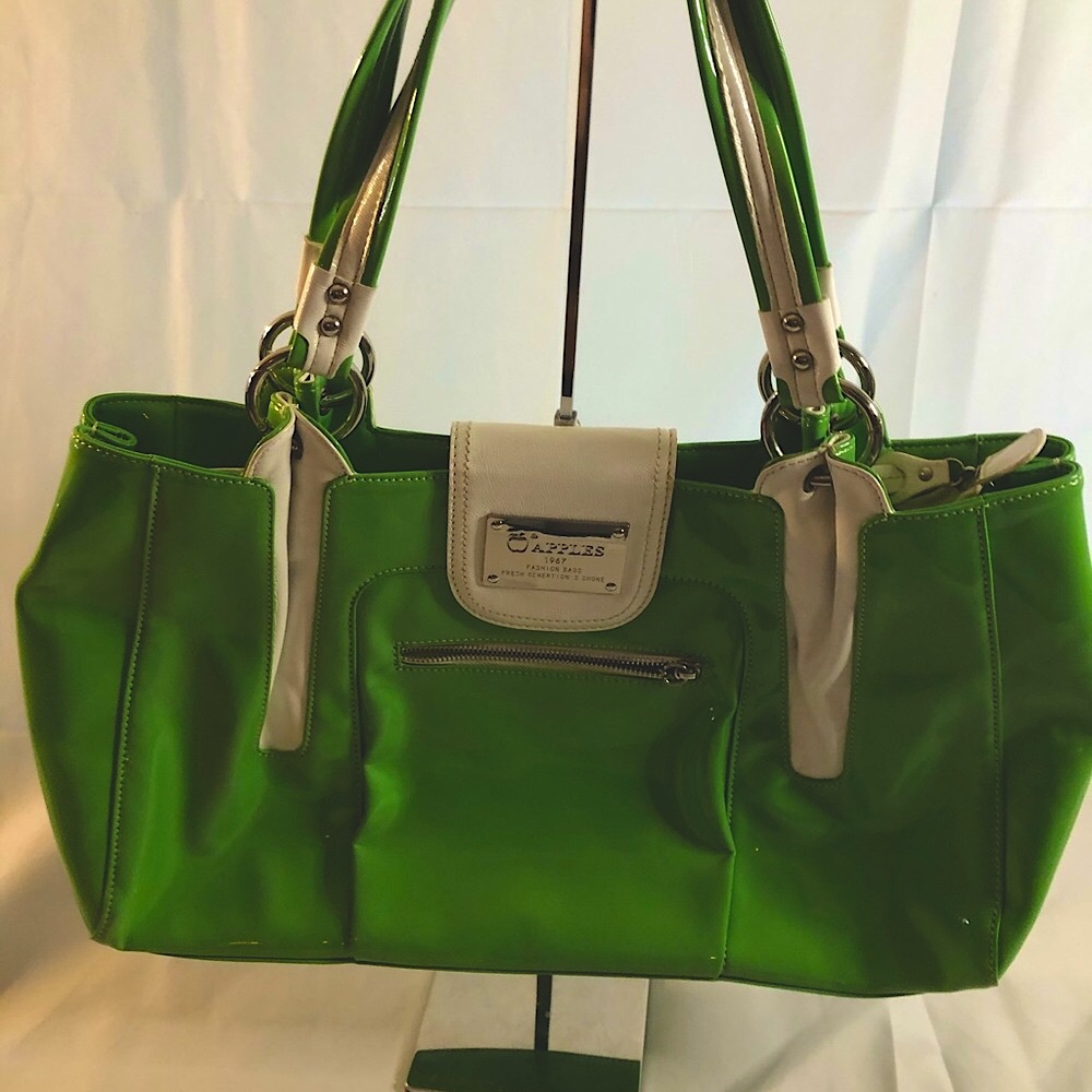 Vintage Lime Green Bag!